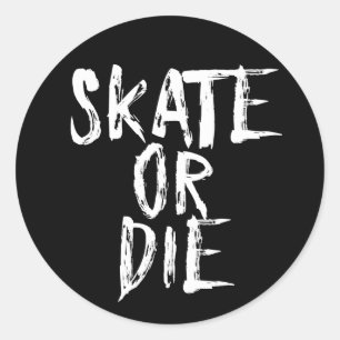 Adesivo Patina ou morre, o design de Derby do rolo