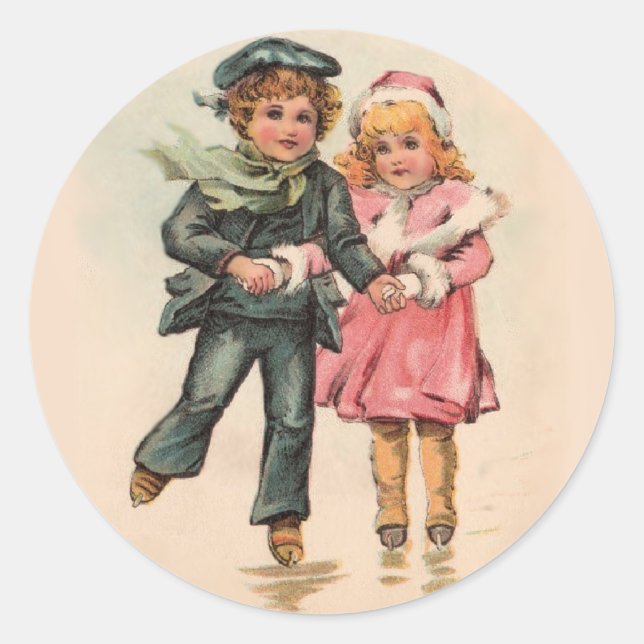 Adesivo Patinação de Natal (Frente)