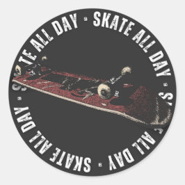 Adesivo Patinar Todo o Dia