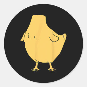 Adesivo Pato Amarelo Belly Halloween Costume Easy Duque