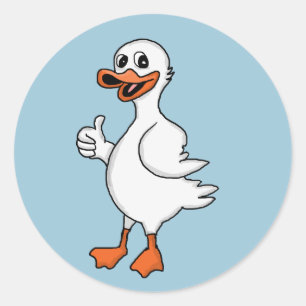 Adesivo Pato branco