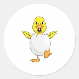 Adesivo Pato com ovo