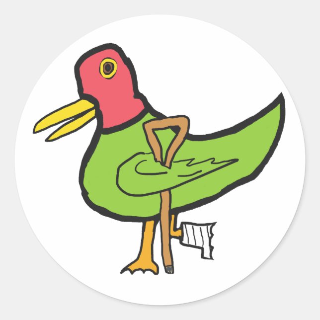 Adesivo Pato Coxo (Frente)