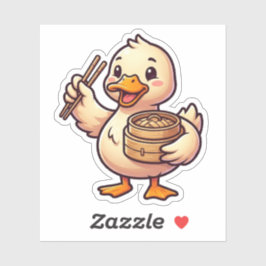 Adesivo Pato de Bolinho