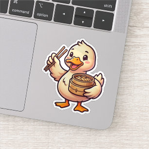Adesivo Pato de Bolinho