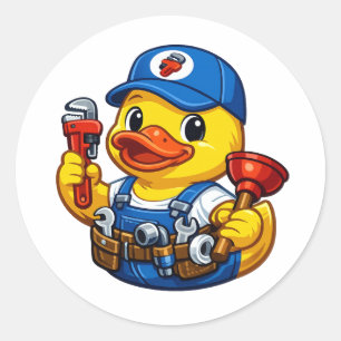 Adesivo Pato de Borracha Encanador