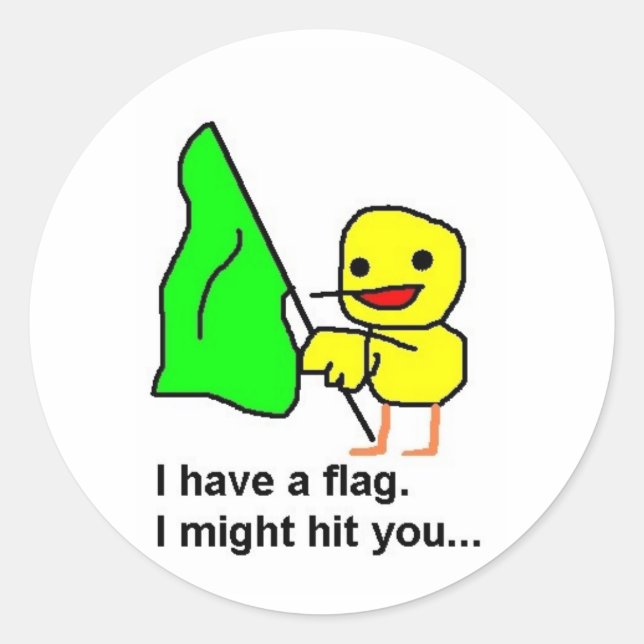 Adesivo Pato de Colorguard (Frente)