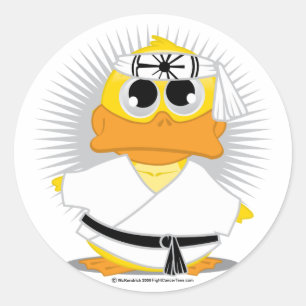 Adesivo Pato de Kung Fu