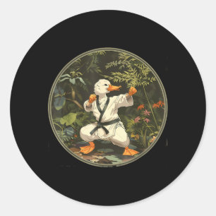 Adesivo Pato Marcial Floresta de Judo Pato Pato Amante Tae