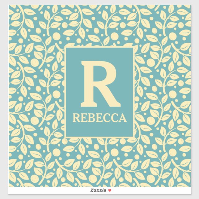 Adesivo Pato Ovo Azul e Creme Folha de Folha (Folha)