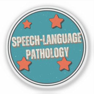Adesivo Patologia da Fala e Linguagem