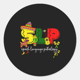 Adesivo Patologia da fala Slp cinco de maio fala