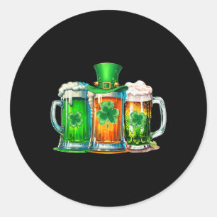Adesivo Patrick Day Irish Ireland Flag Green Beer