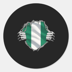 Adesivo Patrimônio Super Nigeriano Ortoso Nigéria Raiz