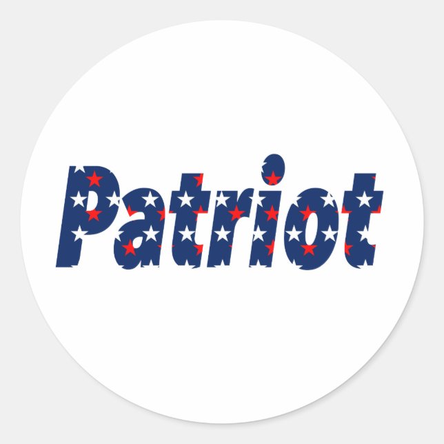 Adesivo Patriota (Frente)