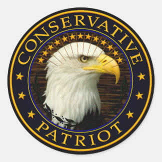 Adesivo Patriota Conservador