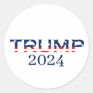Adesivo Patriotic American Flag Donald Trump 2024
