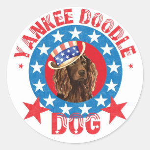 Adesivo Patriotic Boykin Spaniel