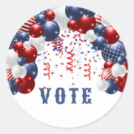 Adesivo Patriotic Star Spangled Celebration Arch