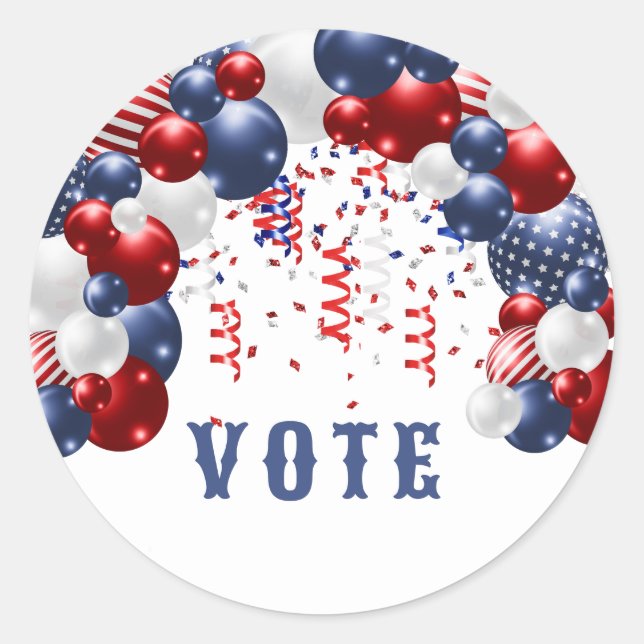 Adesivo Patriotic Star Spangled Celebration Arch (Frente)