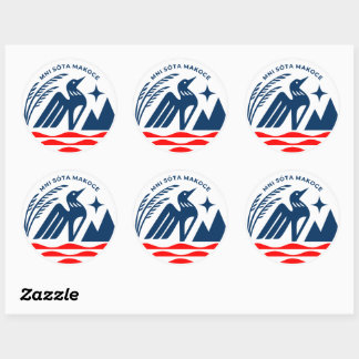 Adesivo Patriotic State Seal Stickers