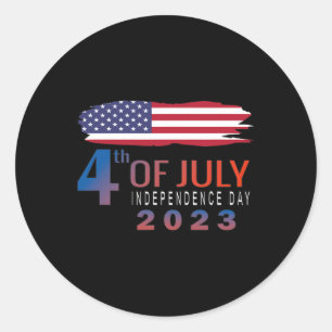 Adesivo Patriótico do Dia da Independência do Camisa 4 De