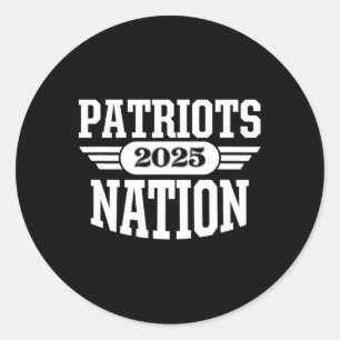 Adesivo Patriots Henry County Nation [ano]