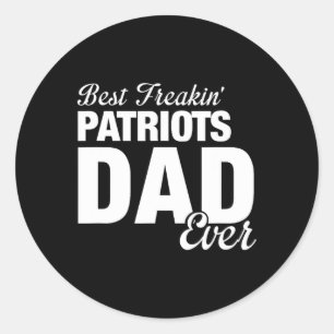 Adesivo Patriots Jefferson County Best Freakin' Pai Ever H