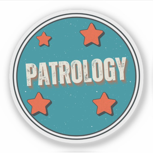 Adesivo Patrologia (Frente)