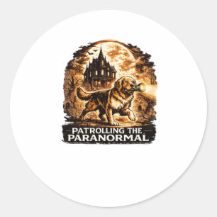 Adesivo Patrulhando O Cão de Caça Dourado Paranormal No Ha