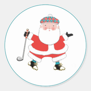 Adesivo Pau clássico de Natal Golf
