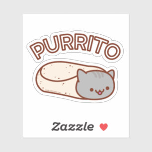 Adesivo Pau de Burrito de Gato PURRITO