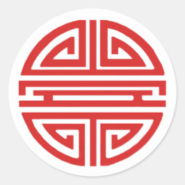 Adesivo Pau de Felicidade Vermelha