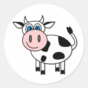 Adesivo Pau de Vaca Feliz - Personalizável!