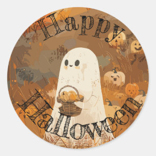Adesivo Pau Fantástico Feliz Halloween