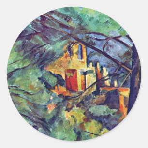 Adesivo Paul Cezanne - Chateau Noir O Solar Negro