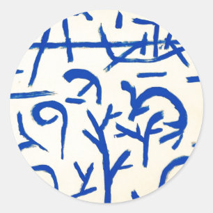 Adesivo Paul Klee: Barcos no Chão