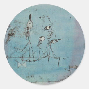 Adesivo Paul Klee Twittering Machine Stickers