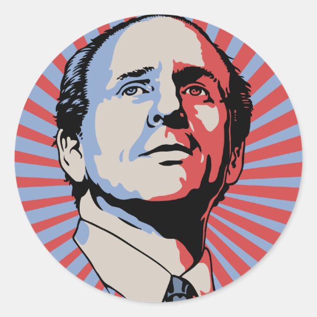 Adesivo Paul Wellstone (Frente)