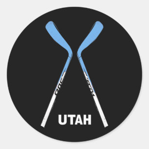 Adesivo Paus de Hóquei de Utah