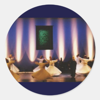 Adesivo pauzinho que rola o islã espiritual turco dervish