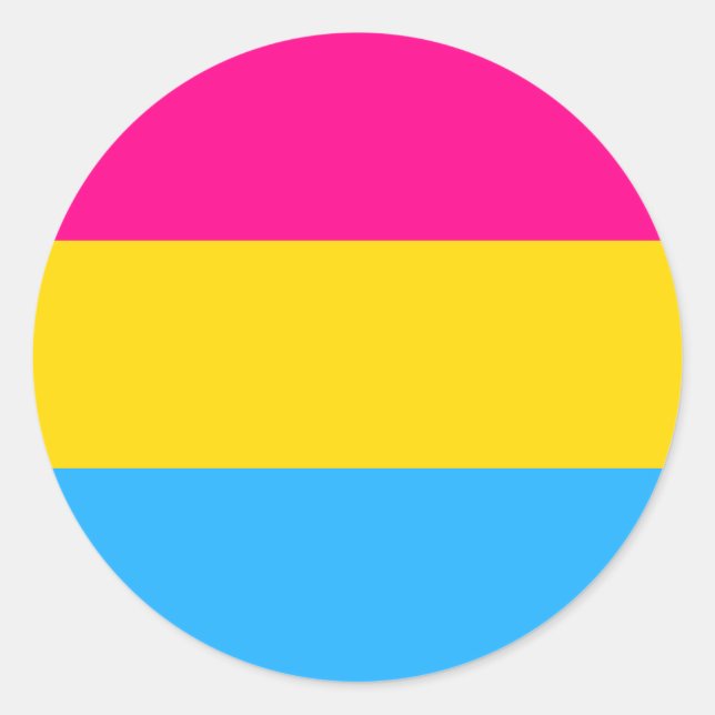 ADESIVO "PAVILHÃO DE ORGULHO PANSEXUAL" (Frente)