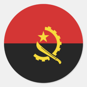 Adesivo Pavilhão de pesca de Angola
