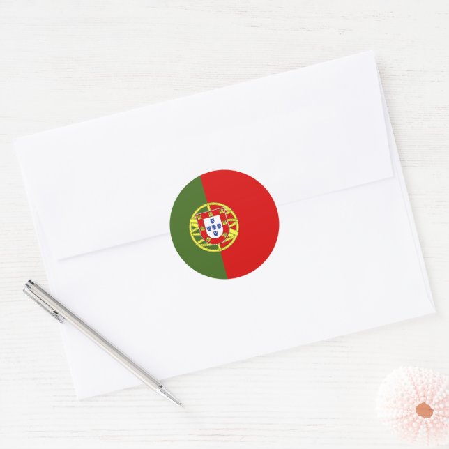 Adesivo pavilhão de Portugal (Envelope)