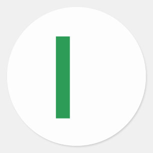 Adesivo Pavilhão Dot Stickers Bandeira de Itália Il Tricol