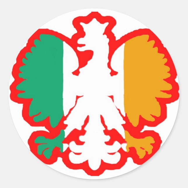 ADESIVO PAVILHÃO POLONÊS/IRLANDÊS (Frente)