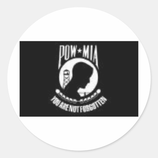 ADESIVO PAVILHÃO POW-MIA (Frente)