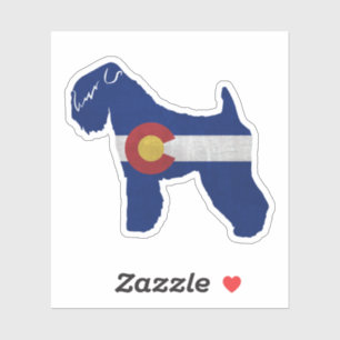 Adesivo Pavilhão Terrier Colorado, com revestimento flexív