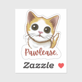 Adesivo Pawlease Cat Sticker – Cute Eyes, Max Guilt Trip