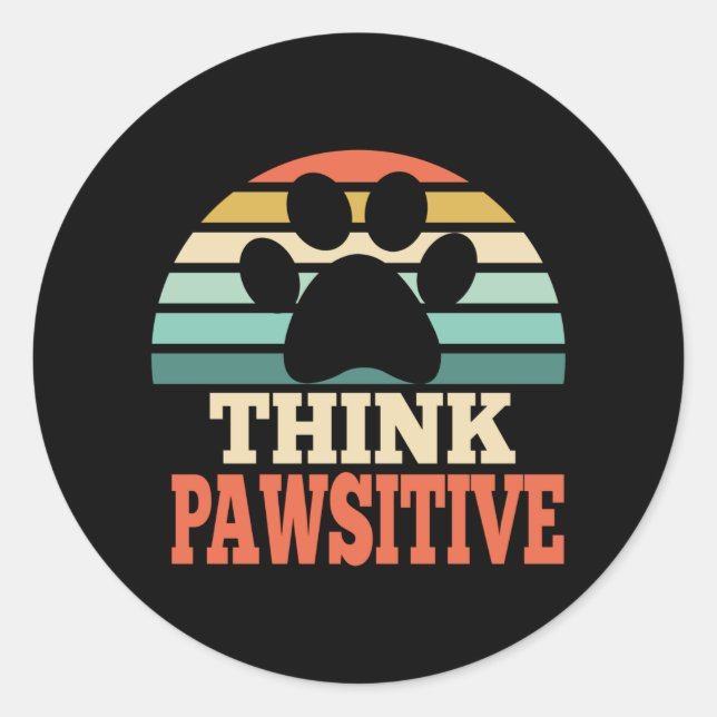 Adesivo Pawsitive (Frente)